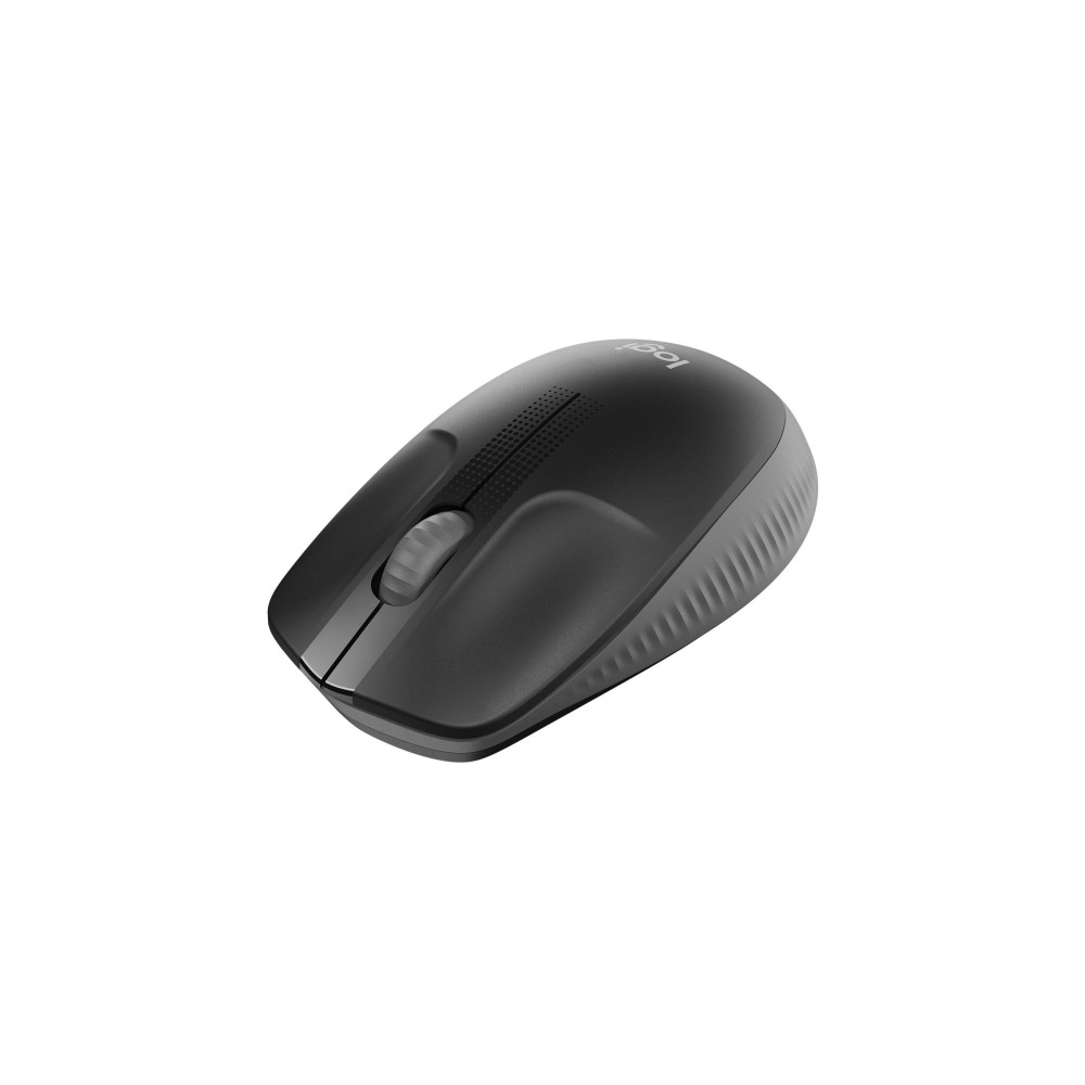 Produktbild för Logitech M190 - mus - träkol