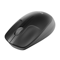 Produktbild för Logitech M190 - mus - träkol