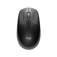 Produktbild för Logitech M190 - mus - träkol