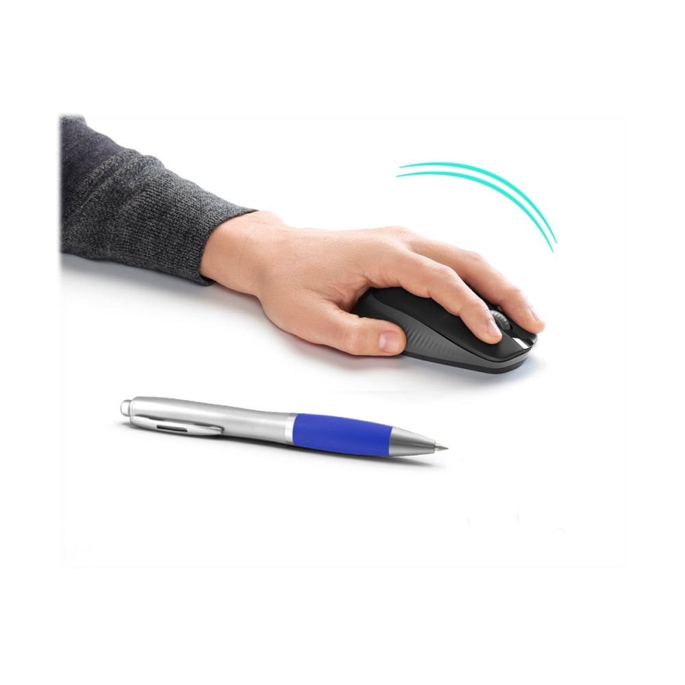 Produktbild för Logitech M190 - mus - träkol