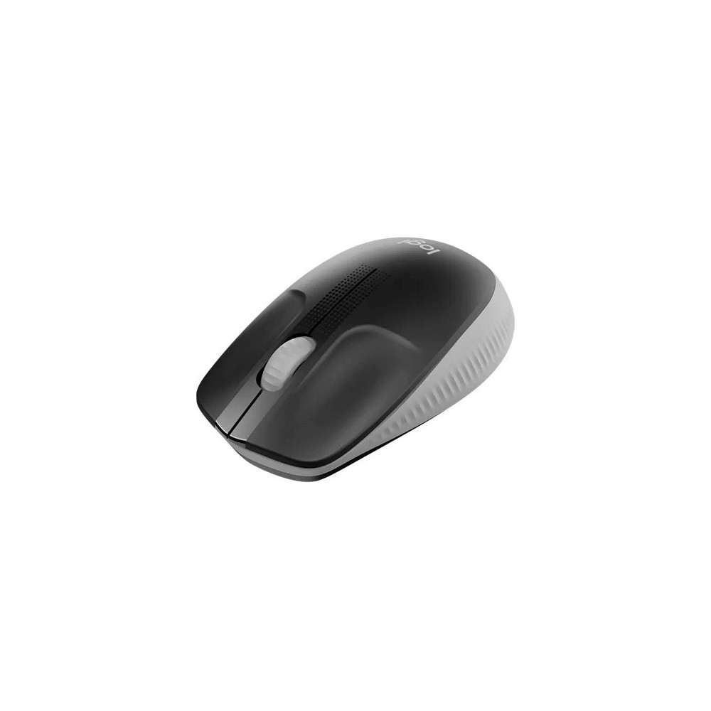 Produktbild för Logitech M190 - mus - träkol