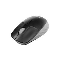 Produktbild för Logitech M190 - mus - träkol