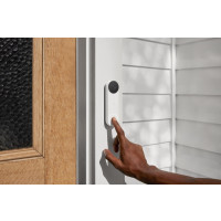 Produktbild för Google Nest - dörrklocka - 802.11b/g/n, Bluetooth LE - snö
