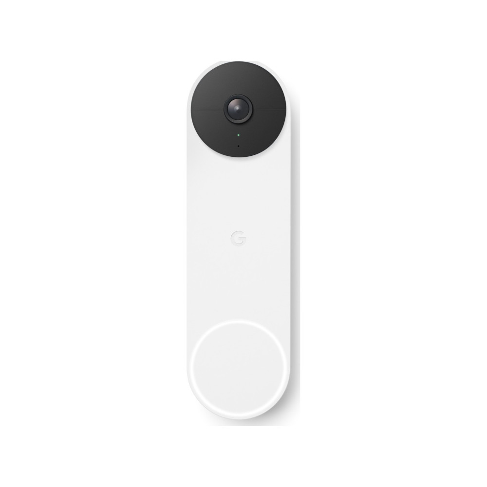 Produktbild för Google Nest - dörrklocka - 802.11b/g/n, Bluetooth LE - snö