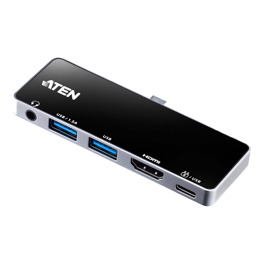 Produktbild för ATEN UH3238 Travel Dock - dockningsstation - USB-C 3.2 Gen 1 / Thunderbolt 3 - HDMI