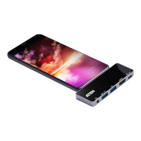 Produktbild för ATEN UH3238 Travel Dock - dockningsstation - USB-C 3.2 Gen 1 / Thunderbolt 3 - HDMI