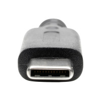 Produktbild för Eaton Tripp Lite Series USB C to DisplayPort Video Adapter Converter 4K x 2K @ 60Hz, Black, USB Type C to DP, USB-C, USB Type-C 6in - extern videoadapter - svart