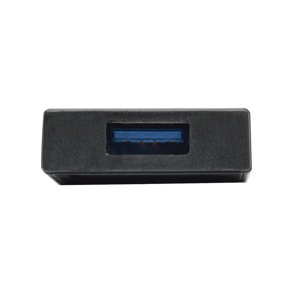 Produktbild för Eaton Tripp Lite series 4-Port Portable Slim USB 3.0 Superspeed Hub w/ Built In Cable - hubb - 4 portar