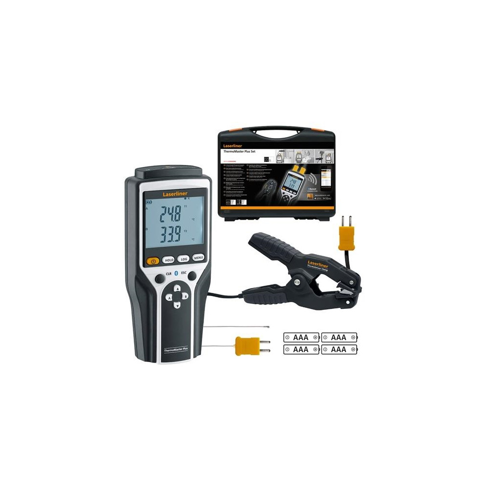 Produktbild för Laserliner ThermoMaster Plus, 100 År, 1,5 V, 0
