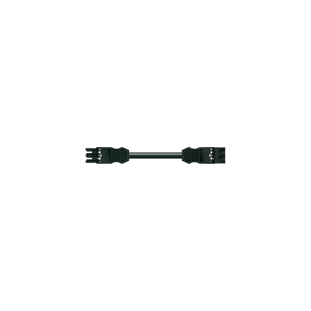 Produktbild för Winsta mellan-kabel Eca – hankontakt/hankontakt 3-polig Kodn...