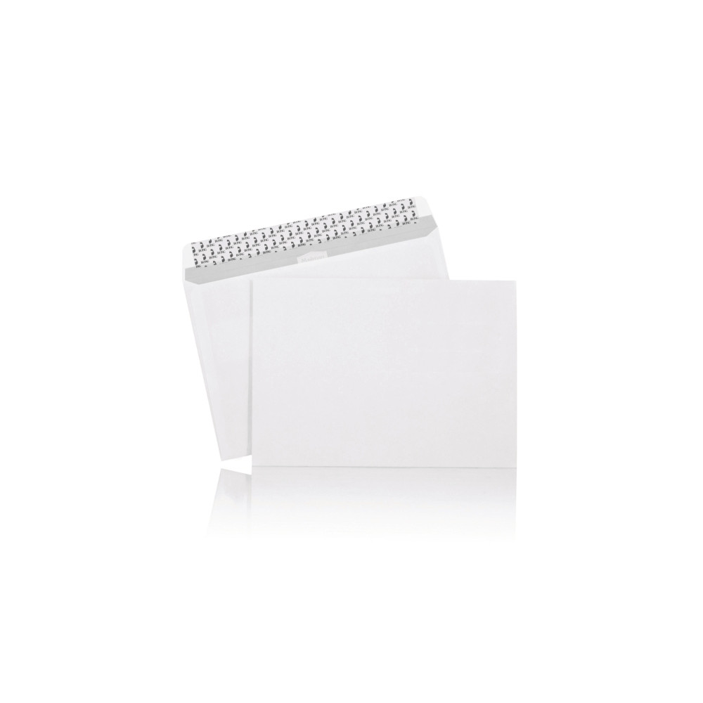 Produktbild för BONG Mailman E5 - kuvert - 155 x 220 mm - öppen sida - vit - paket med 500