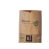 Produktbild för Papperssäckar 2-lagers 110 L 70 x 100 cm brun, paket med 50...