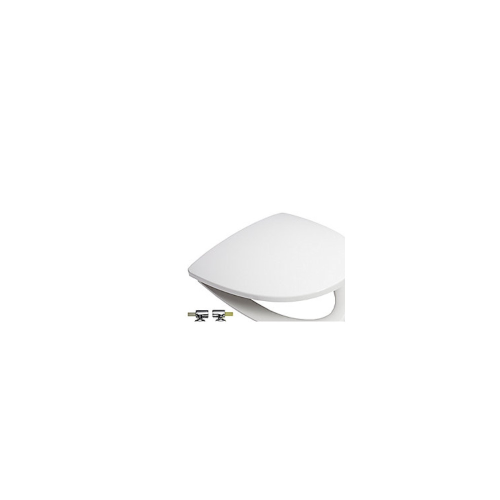 Produktbild för Ifø Sign vit toalettlock med soft close, quick release eller...