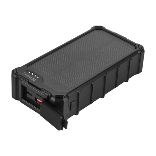 Sandberg Sandberg Active CampLED solströmsbank - 2 x USB-C, USB - 20 Watt
