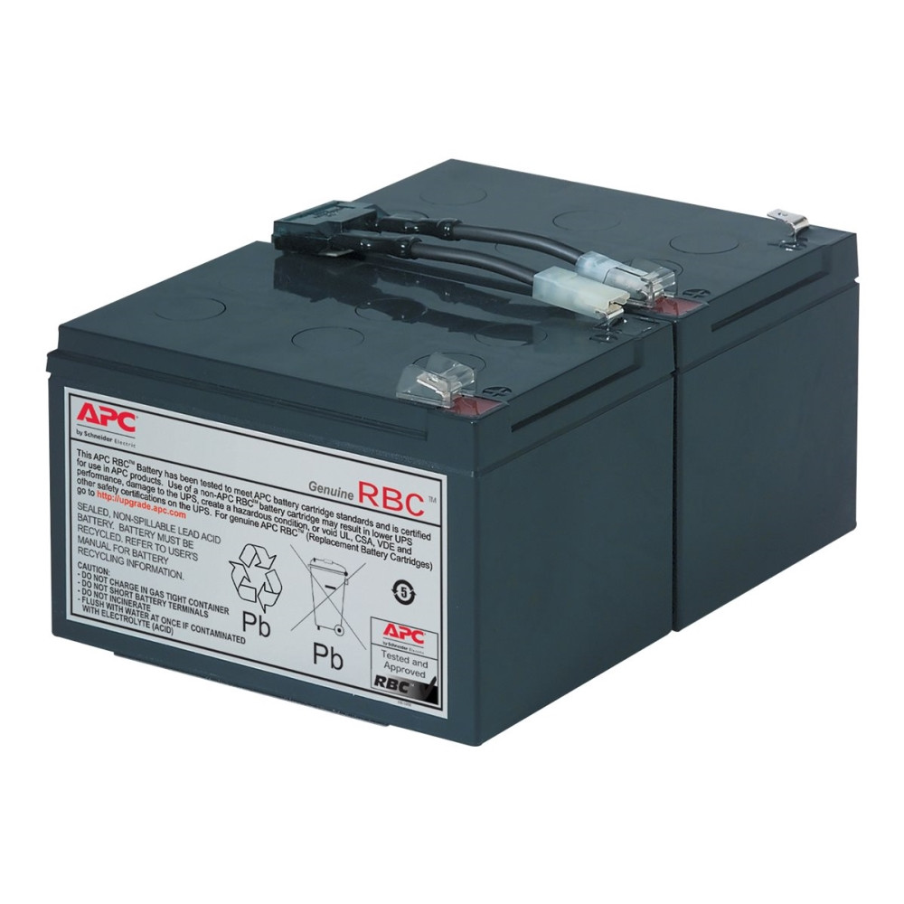 Produktbild för APC Replacement Battery Cartridge #6 - UPS-batteri - Bly-syra