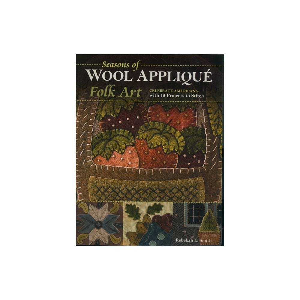 Produktbild för Seasons of Wool Applique Folk Art (häftad, eng)