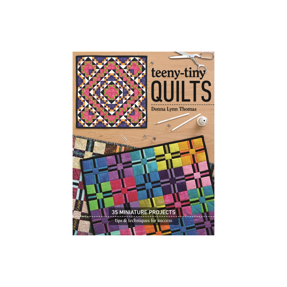 Produktbild för Teeny-Tiny Quilts (häftad, eng)