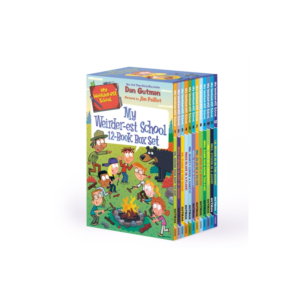 Produktbild för My Weirder-est School 12-Book Box Set (häftad, eng)