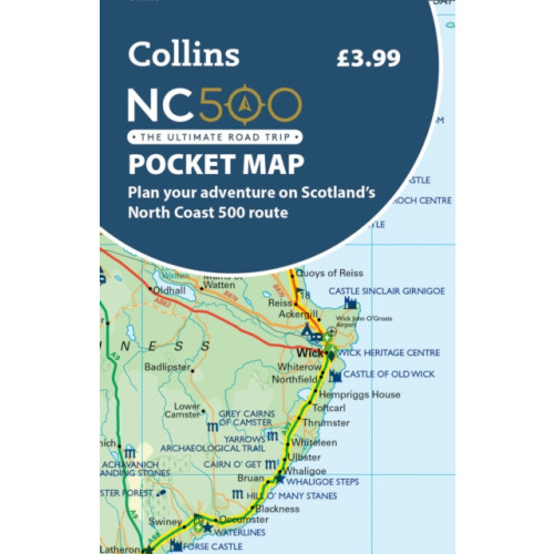 HarperCollins Publishers NC500 Pocket Map