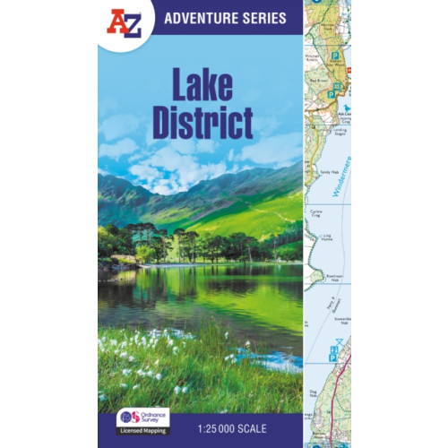 HarperCollins Publishers Lake District Adventure Atlas (häftad, eng)