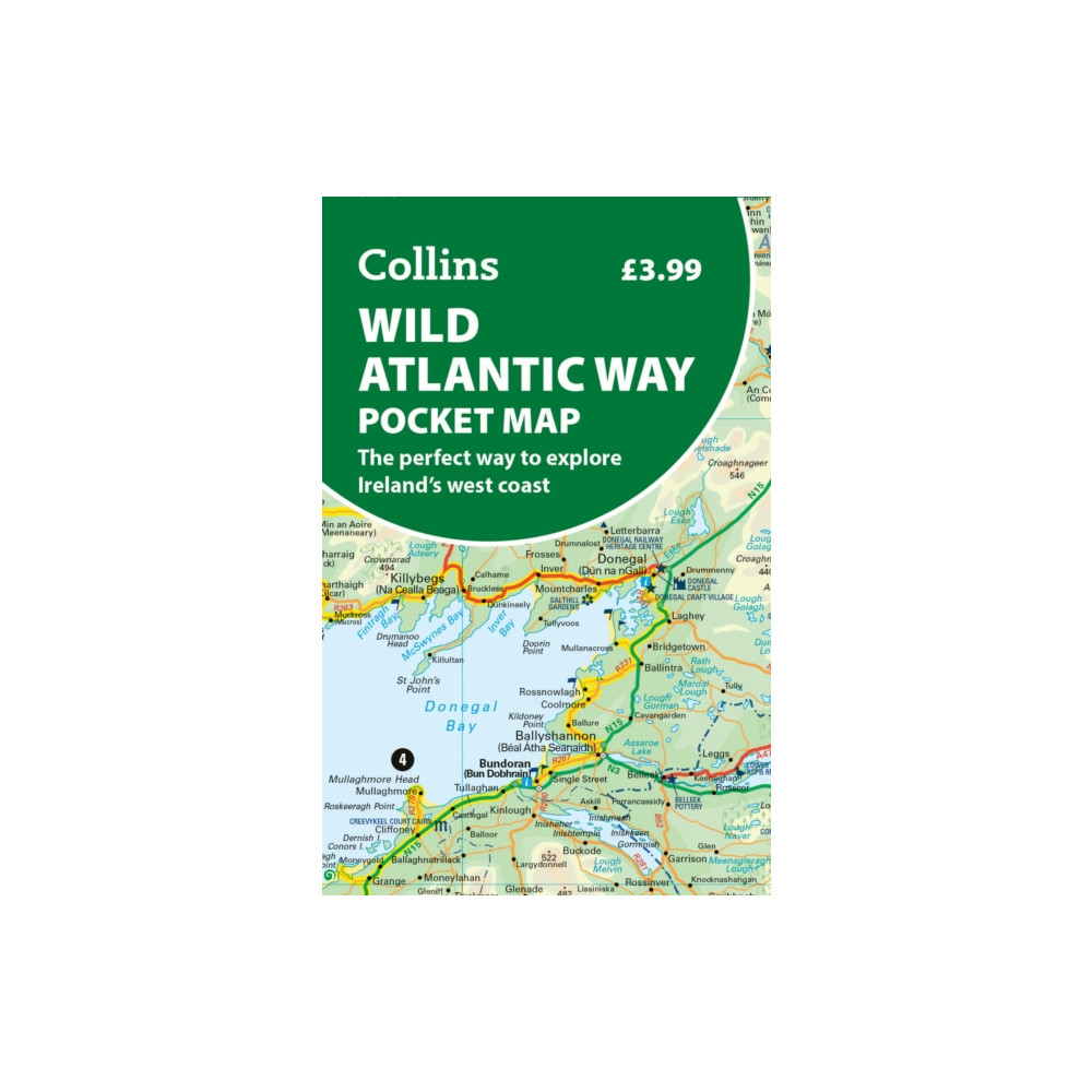 Produktbild för Wild Atlantic Way Pocket Map