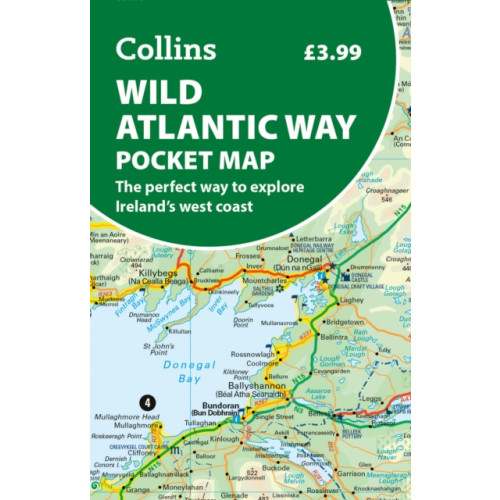 HarperCollins Publishers Wild Atlantic Way Pocket Map