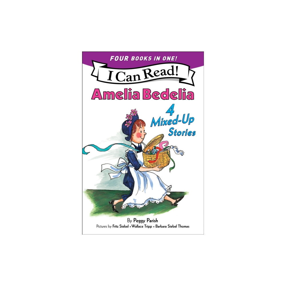 Produktbild för Amelia Bedelia 4 Mixed-Up Stories (häftad, eng)
