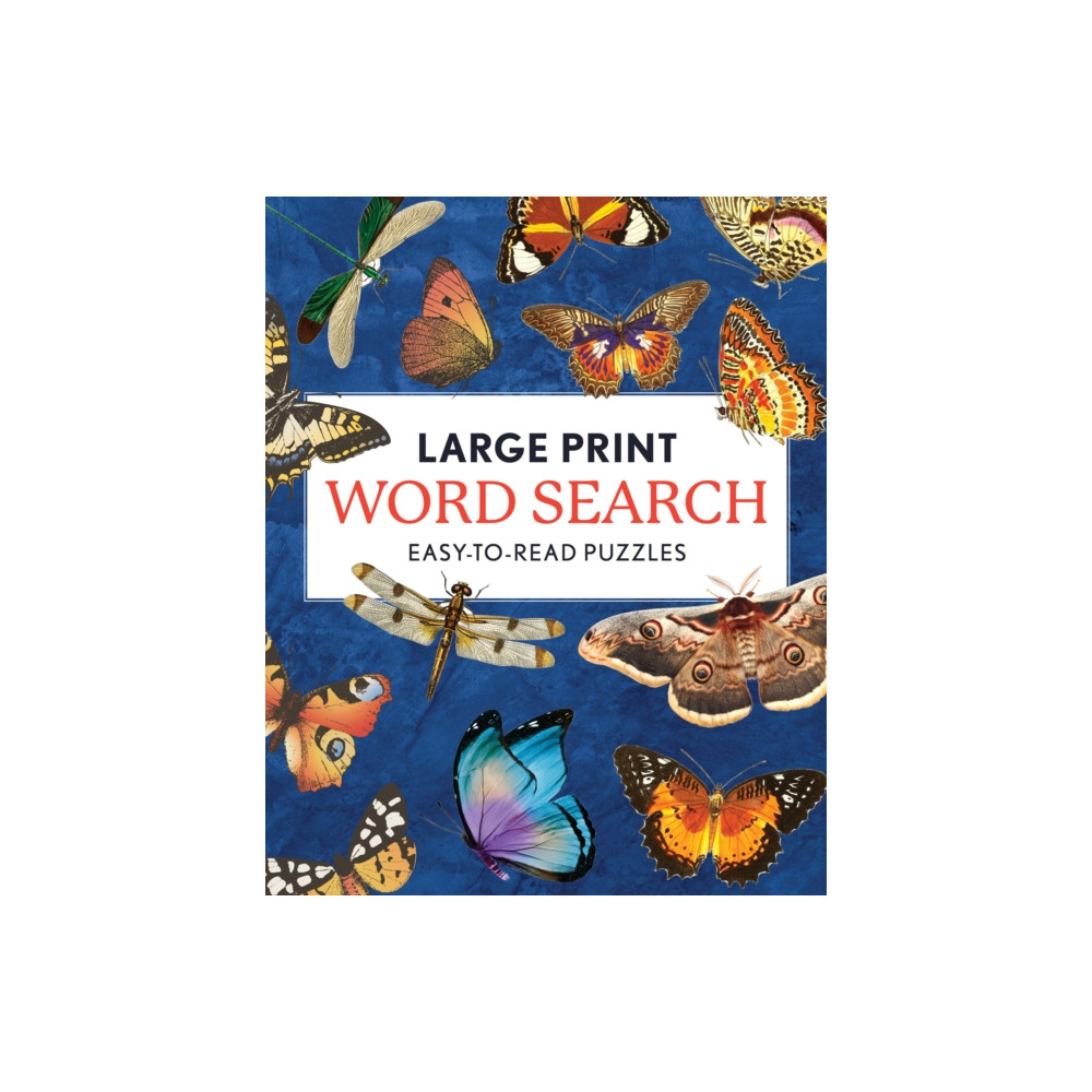 Produktbild för Large Print Word Search (häftad, eng)