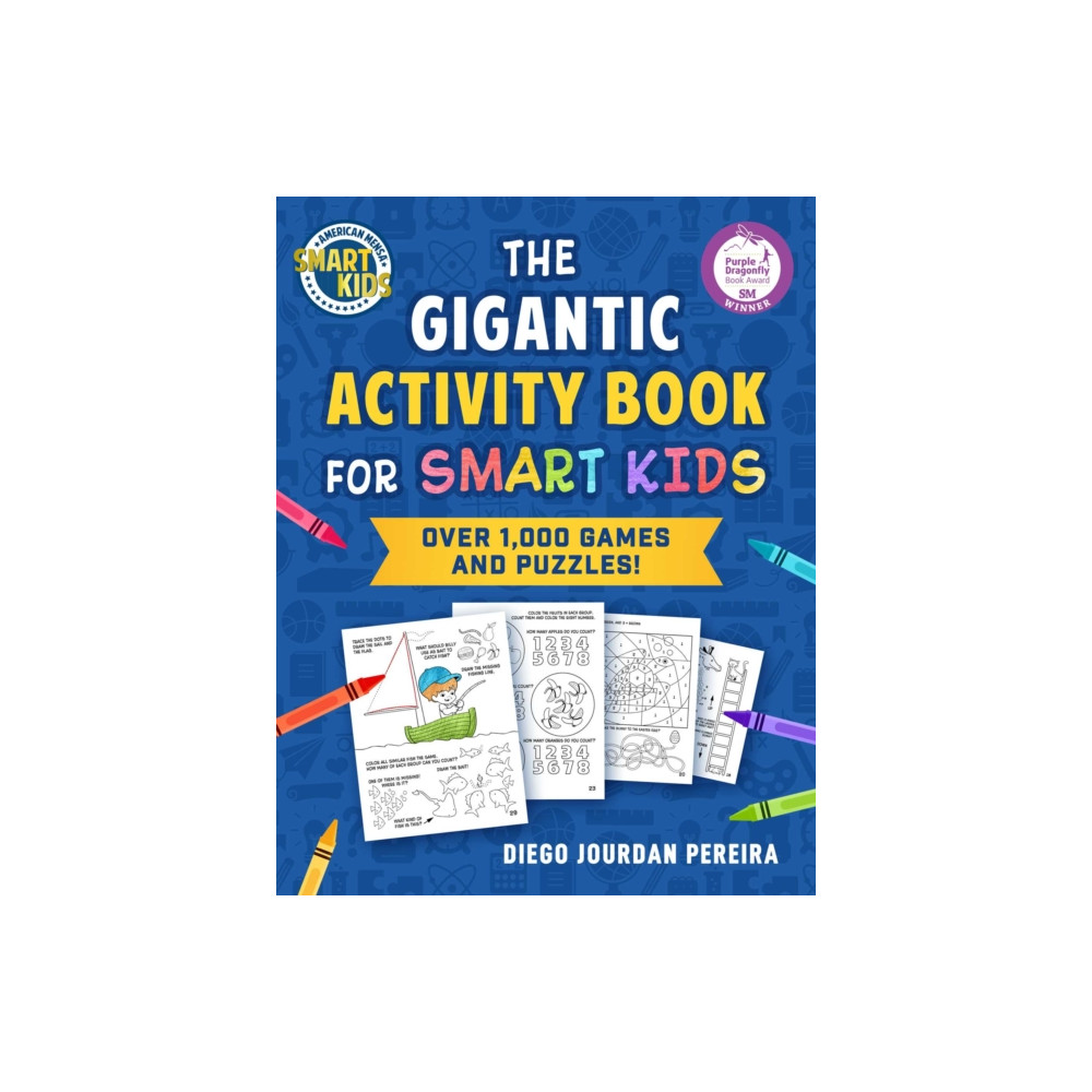 Produktbild för The Gigantic Activity Book for Smart Kids (häftad, eng)