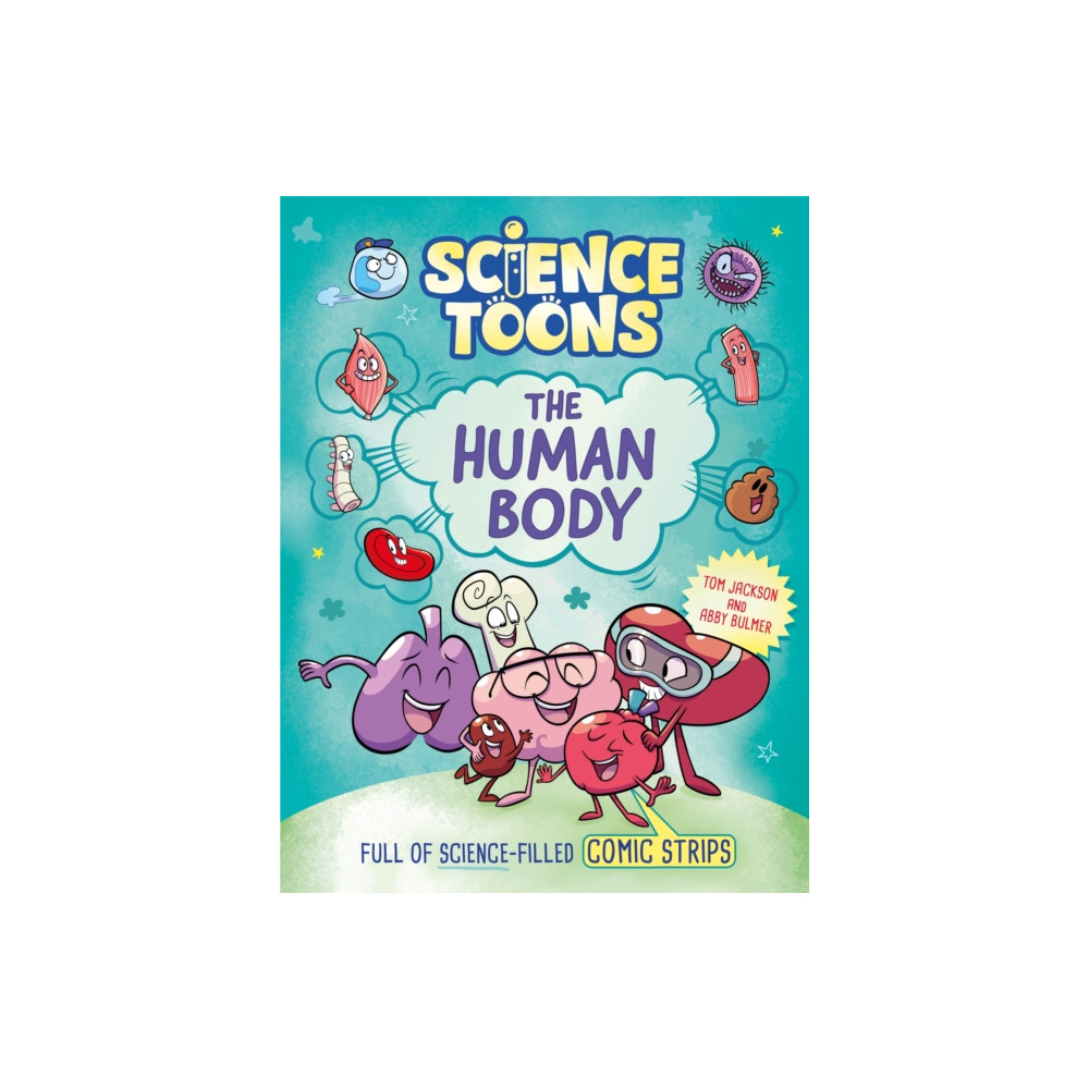 Produktbild för Science Toons: The Human Body (inbunden, eng)