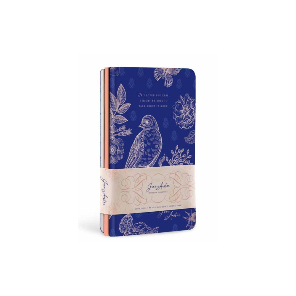 Produktbild för Jane Austen Sewn Notebook Collection (häftad, eng)