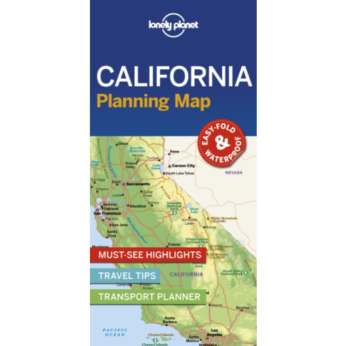 Lonely Planet Global Limited Lonely Planet California Planning Map