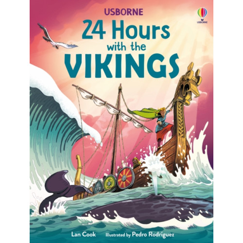 Usborne Publishing Ltd 24 Hours with the Vikings (inbunden, eng)