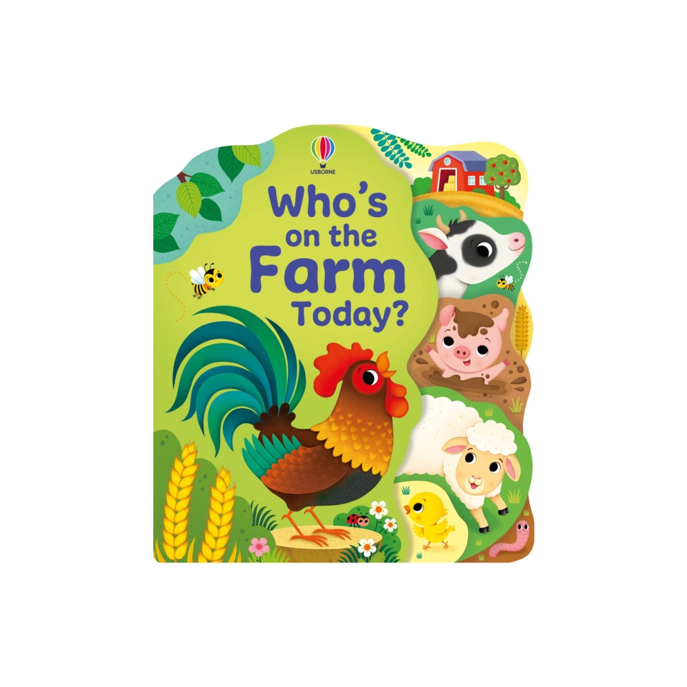 Produktbild för Who's on the Farm Today? (bok, board book, eng)