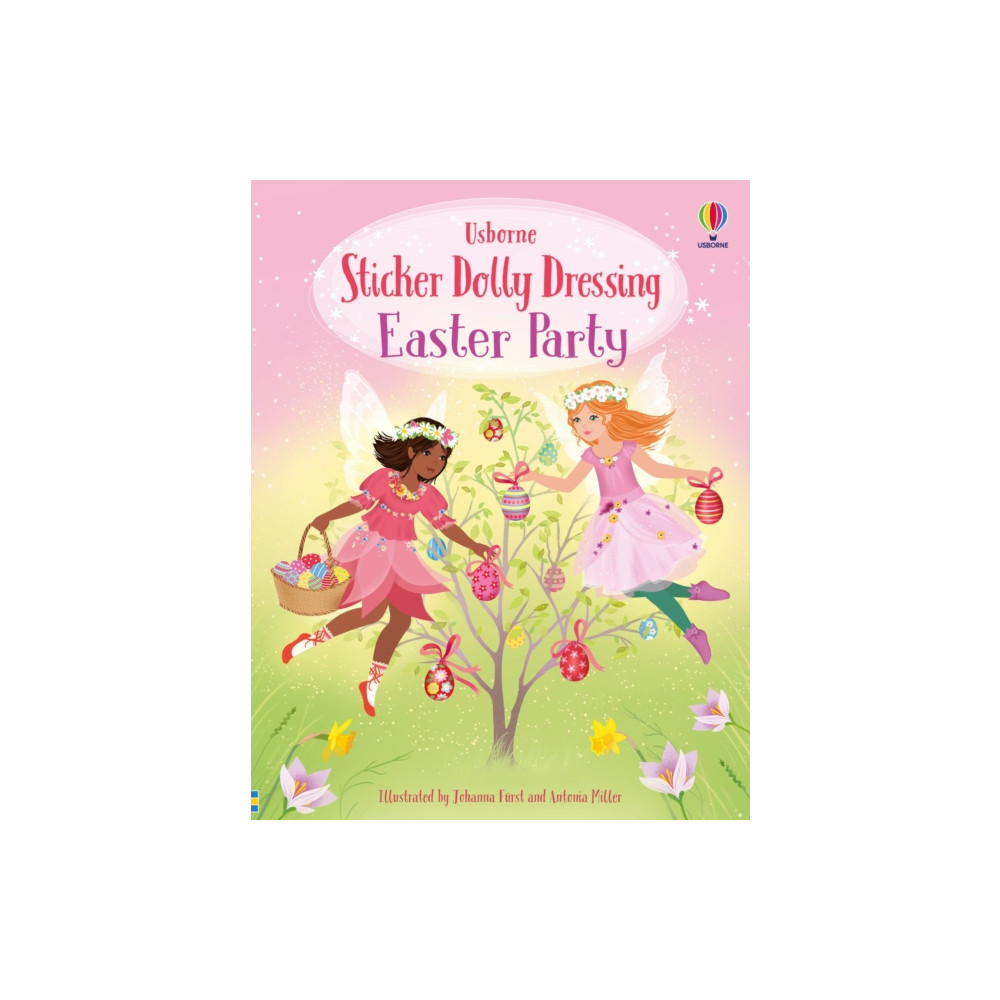 Produktbild för Sticker Dolly Dressing Easter Party (häftad, eng)