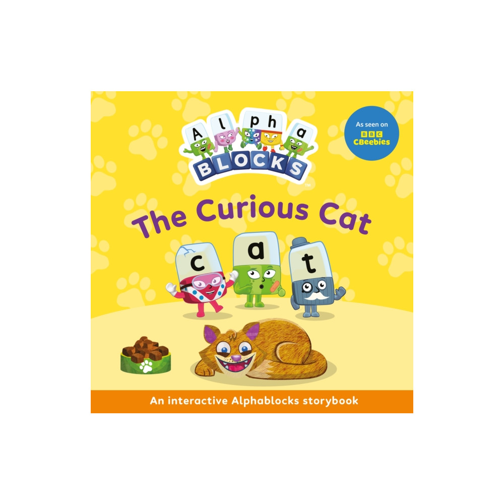 Produktbild för The Curious Cat: An Interactive Alphablocks Storybook (häftad, eng)