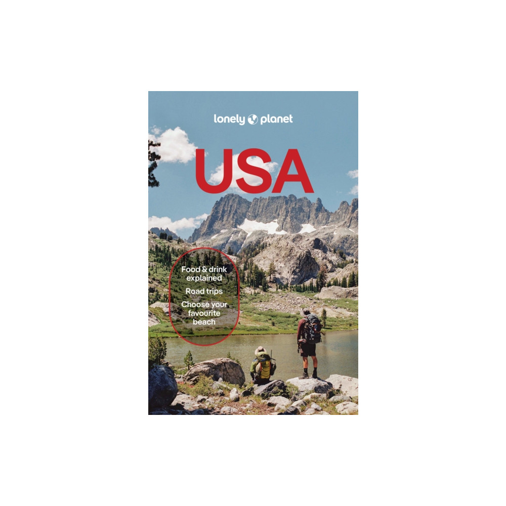 Produktbild för Lonely Planet USA (häftad, eng)