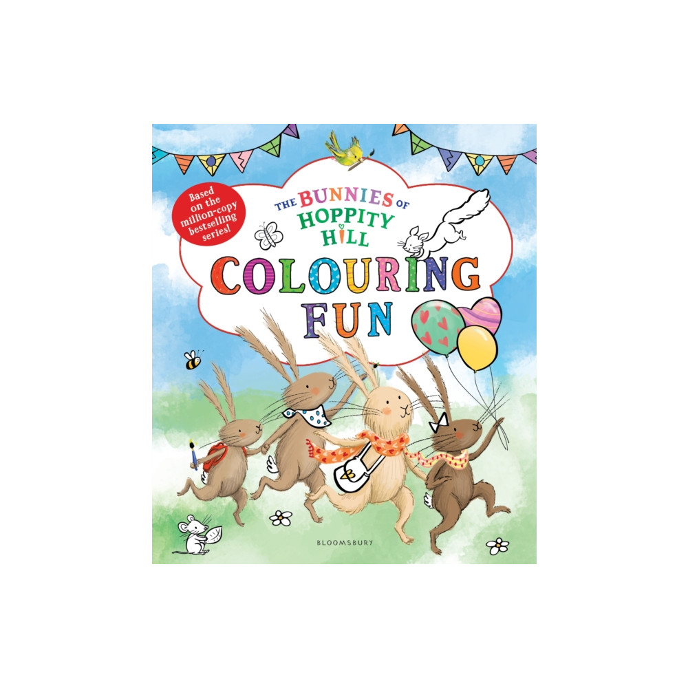 Produktbild för The Bunnies of Hoppity Hill: Colouring Fun (häftad, eng)