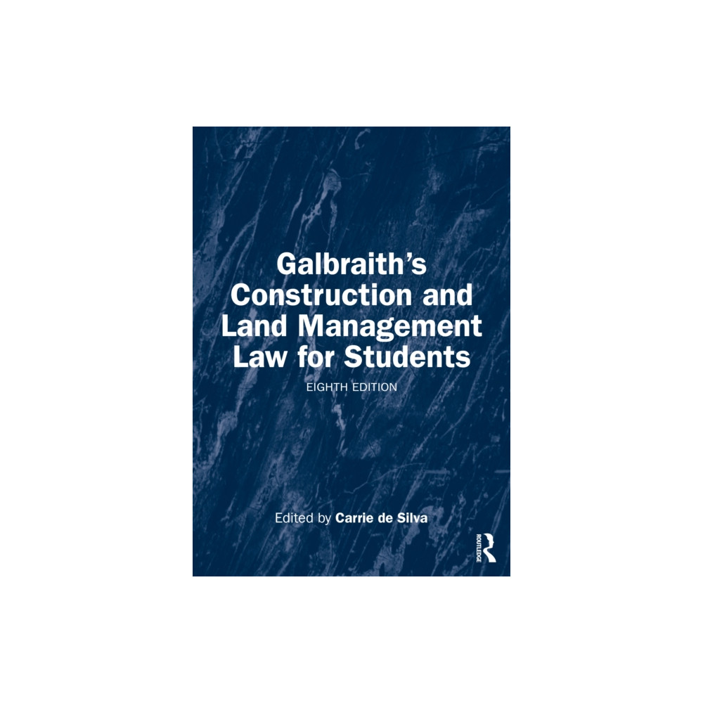 Produktbild för Galbraith's Construction and Land Management Law for Students (häftad, eng)