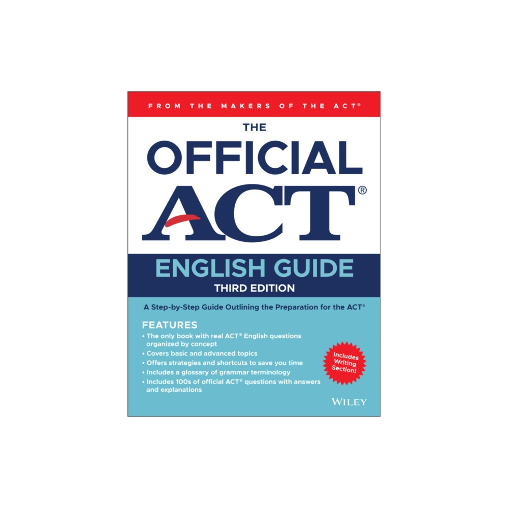 Produktbild för The Official ACT English Guide (häftad, eng)