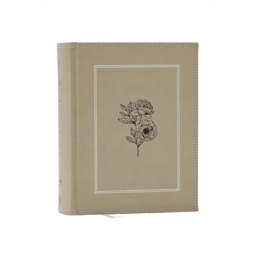 Thomas nelson publishers NKJV, Journal the Word Bible, Large Print: Reflect, Journal or Create Art Next to Your Favorite Verses (Stone Leathersoft over board, Red Letter) (inbunden, eng)