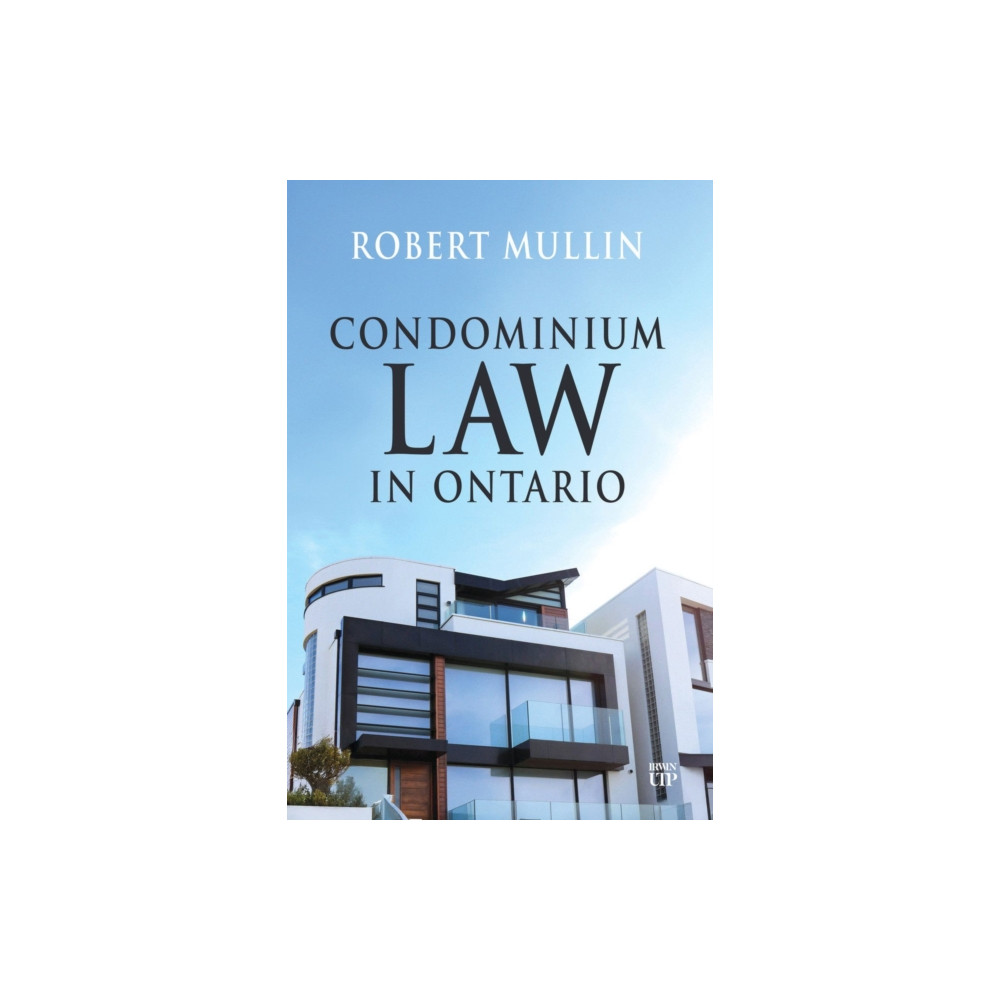 Produktbild för Condominium Law in Ontario (häftad, eng)