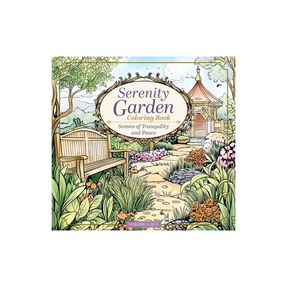 Produktbild för Serenity Garden Coloring Book (häftad, eng)