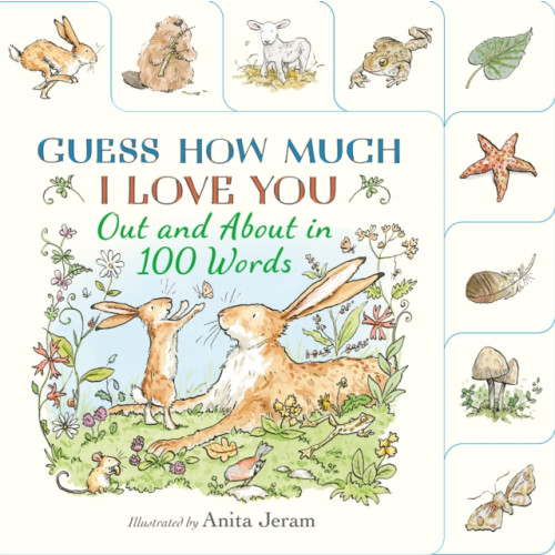 Walker Books Ltd Guess How Much I Love You: Out and About in 100 Words (bok, board book, eng)