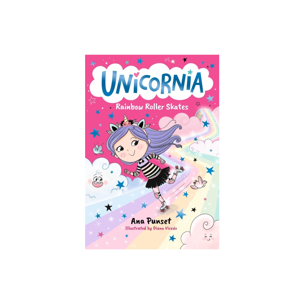 Produktbild för Unicornia: Rainbow Roller Skates (häftad, eng)