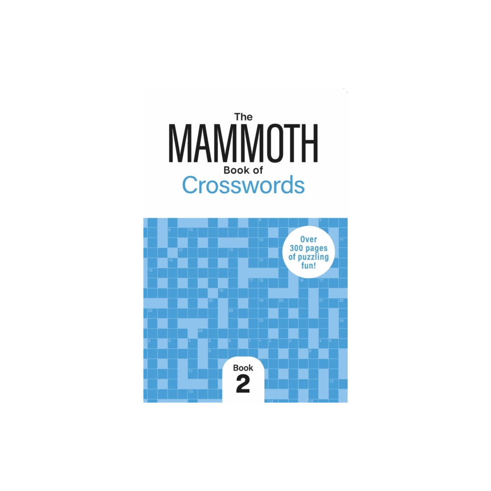 Produktbild för The Mammoth Book of Crosswords 2 (häftad, eng)