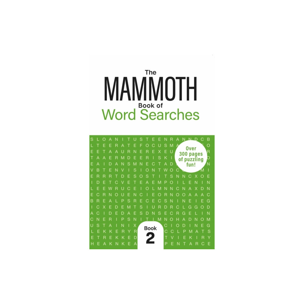Produktbild för The Mammoth Book of Word Searches 2 (häftad, eng)