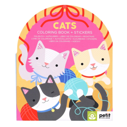 Chronicle Books Cats Coloring Book + Stickers (häftad, eng)