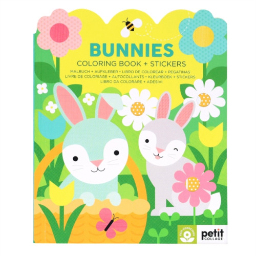 Chronicle Books Bunnies Coloring Book + Stickers (häftad, eng)