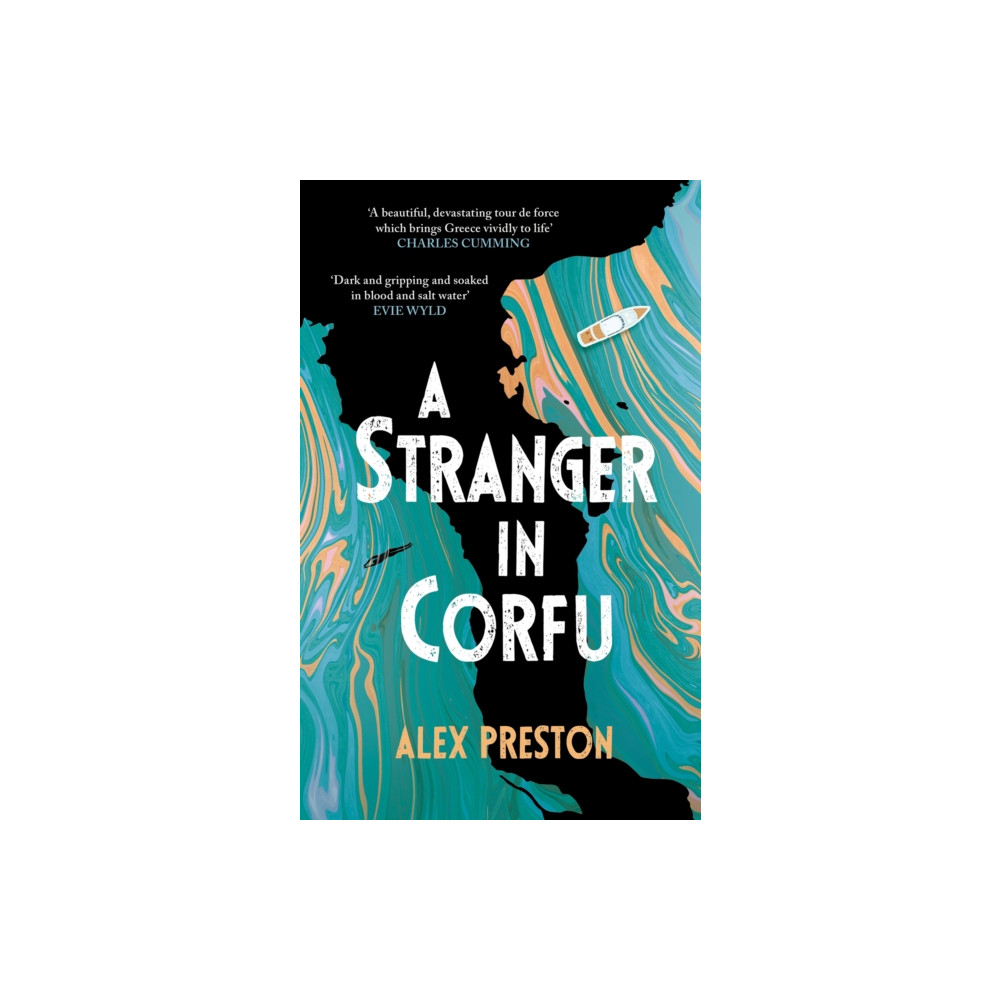Produktbild för A Stranger in Corfu (inbunden, eng)